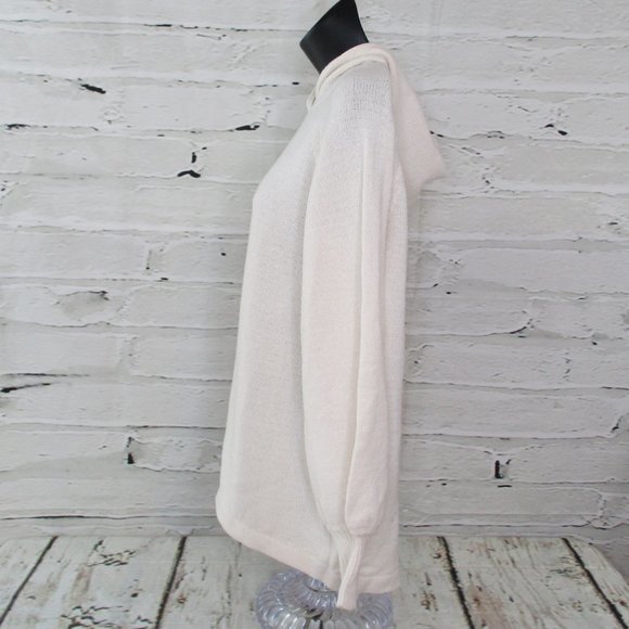 AnyBody Cozy Knit Pullover Hoodie Sweater - Picture 5 of 8